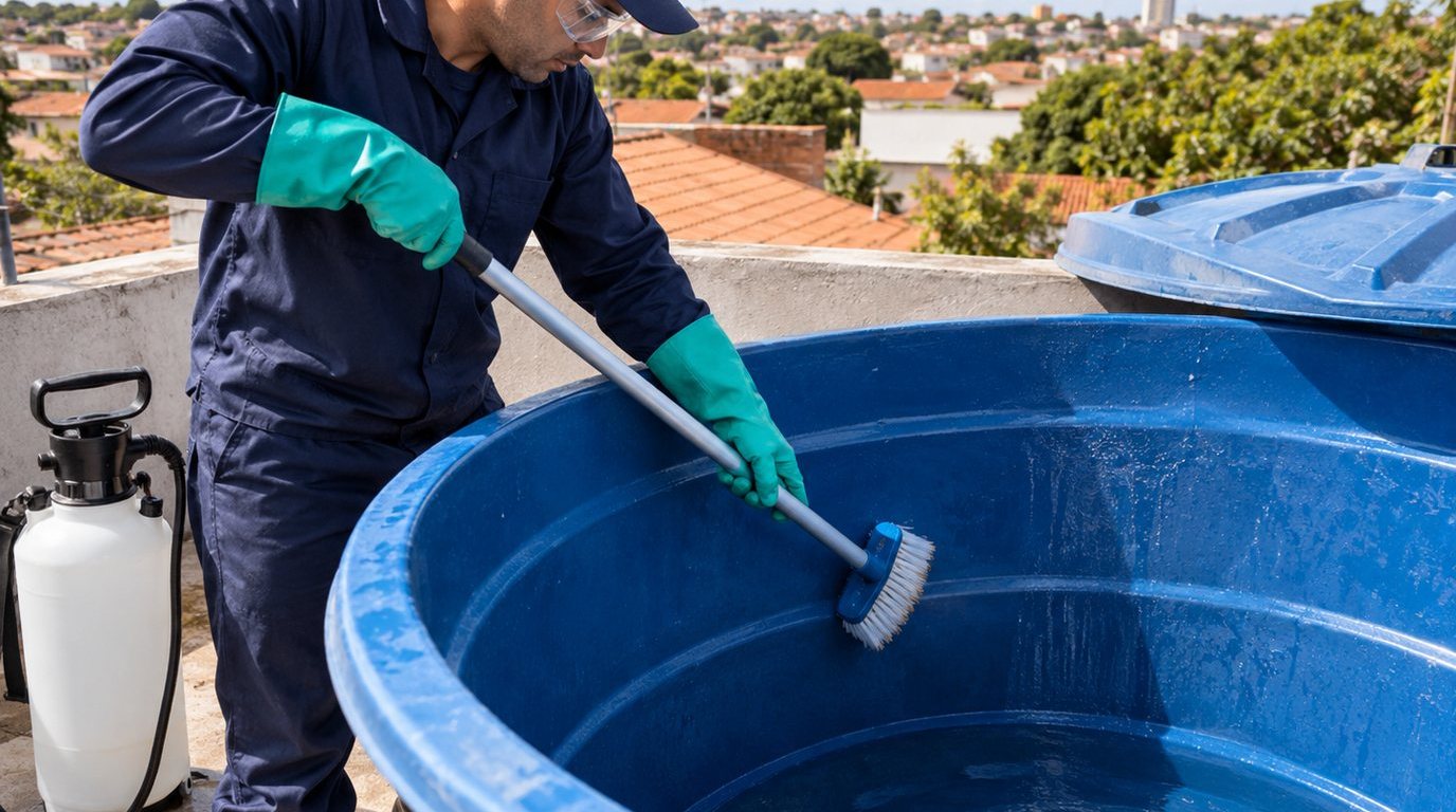 Higienização de Caixa d'Água em Osasco‑SP